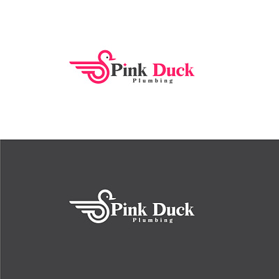 Pumbing Duck Logo design graphic design illustration illustrator logo vector web