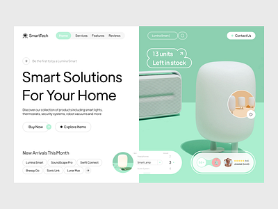 SmartTech Branding b2b design device home smart home technology