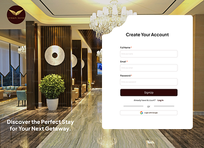 Hotel Booking Platform logo ui