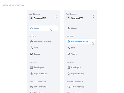 Navigation branding dashboard design figma financialwebsite fintech herosection hr hrm illustration landingpage logo payroll saas ui