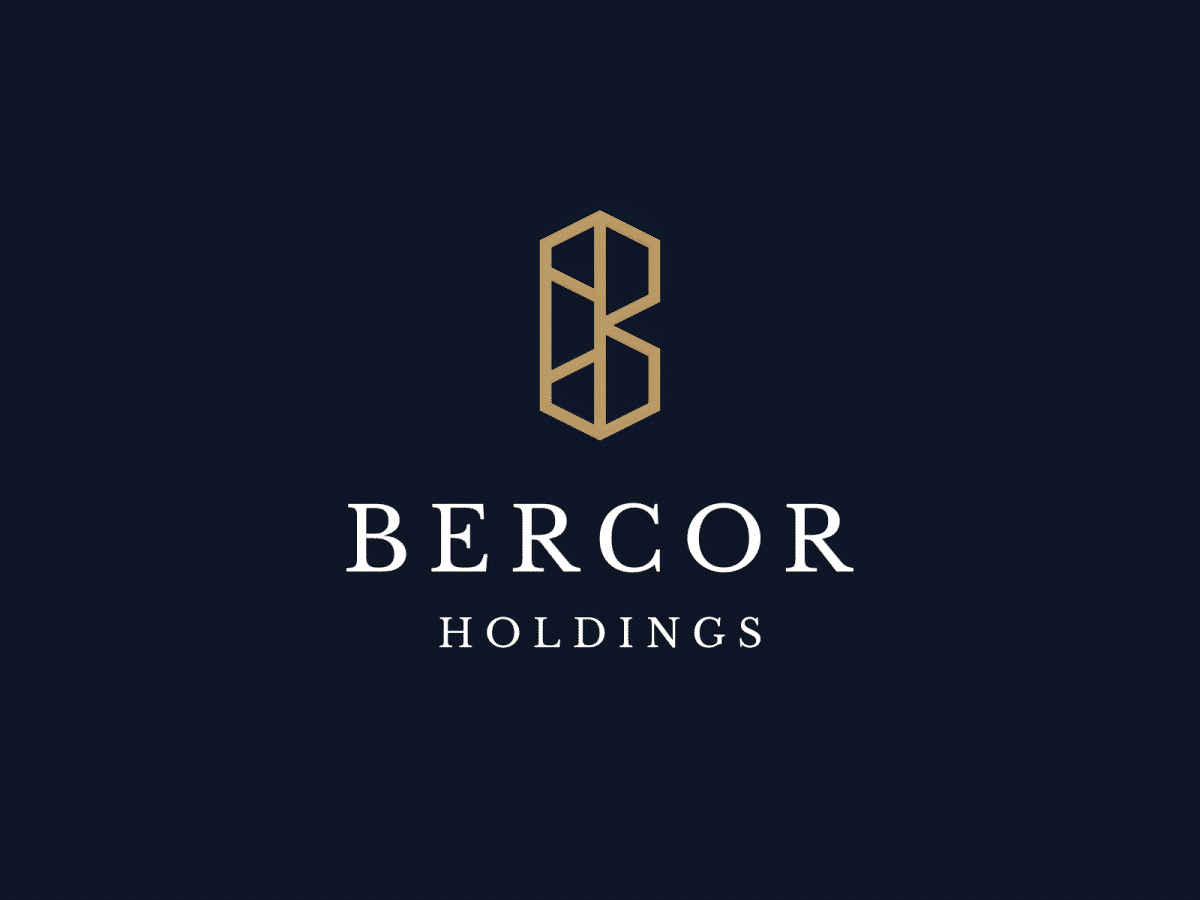 Bercor Holdings Logo (Approved) brand brand and identity brand guideline brand identity branding corporate gold investment leaf logo letter b logo luxury luxury brand luxury branding metal minimalism palladium platinum rhodium silver