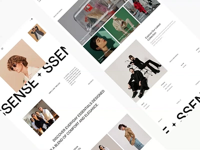 SSENSE - Ecommerce Website animation b2b buy clean ecommerce fashion homepage landing page marketplace minimalis modern online shop shop startup swiss design ui design uiux ux interaction web web design