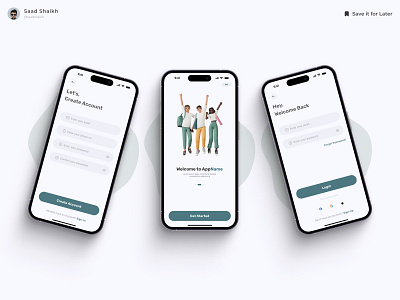 Cool Login Page ✨ app app design auth design figma figma design illustration login login page mobile mobile app mobile design onboarding signin signup startup startup page ui ui design ui kit