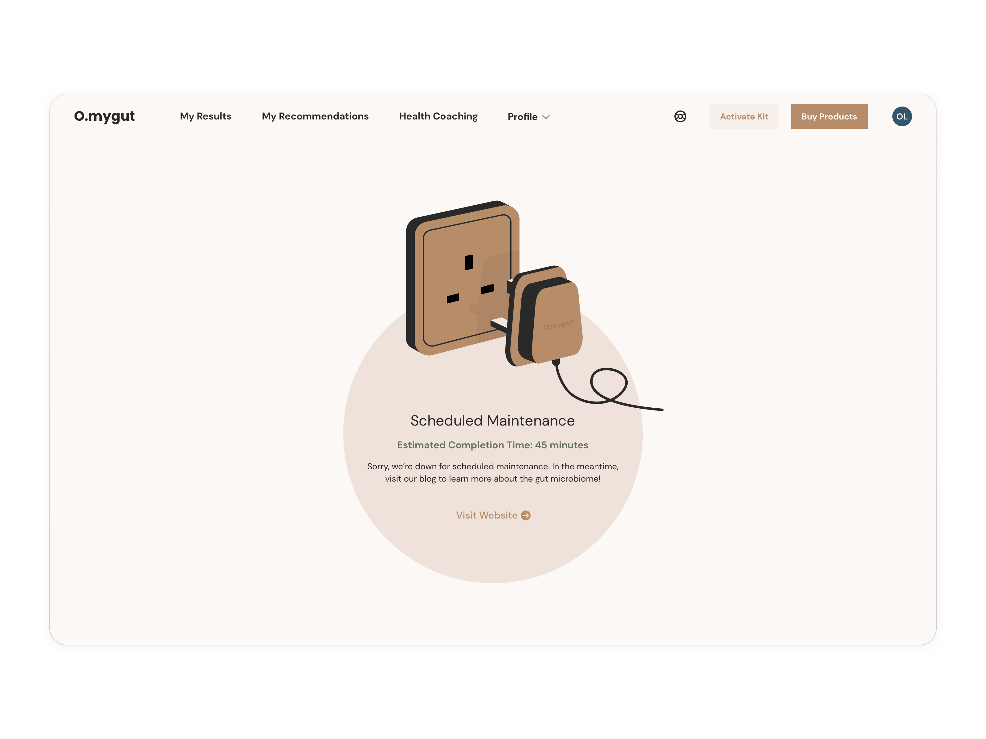 Maintenance Works. Web App app app design color dailyui dashboard error figma illustration interface maintenance minimal saas ui ux web webapp webdesign