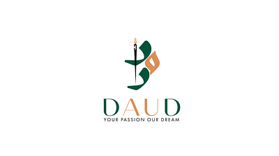 Company Name: DAUD Fabric Textile company arabic calligraphy logo arabic logo design icon logo logo logo design logo designer