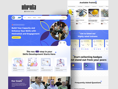 BIM - course landing page course design design course figma graphic design landing page ui website