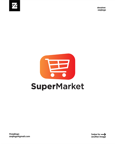 Super Market Logo bussines design graphic design logo logo type logos logotype market sell simple logo super market super market logo templates vector