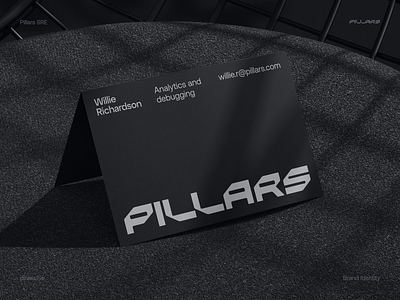 Brand Identity Design for Pillars - The Outsourced SRE Platform brand brand agency brand and identity brand guidelines brand identity brand sign brandbook branding business identity logo logo design logo designer logotype packaging visual identity