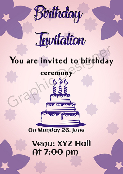 Invitation Design attractive design design graphic design invitation invitation design simple design timeless design