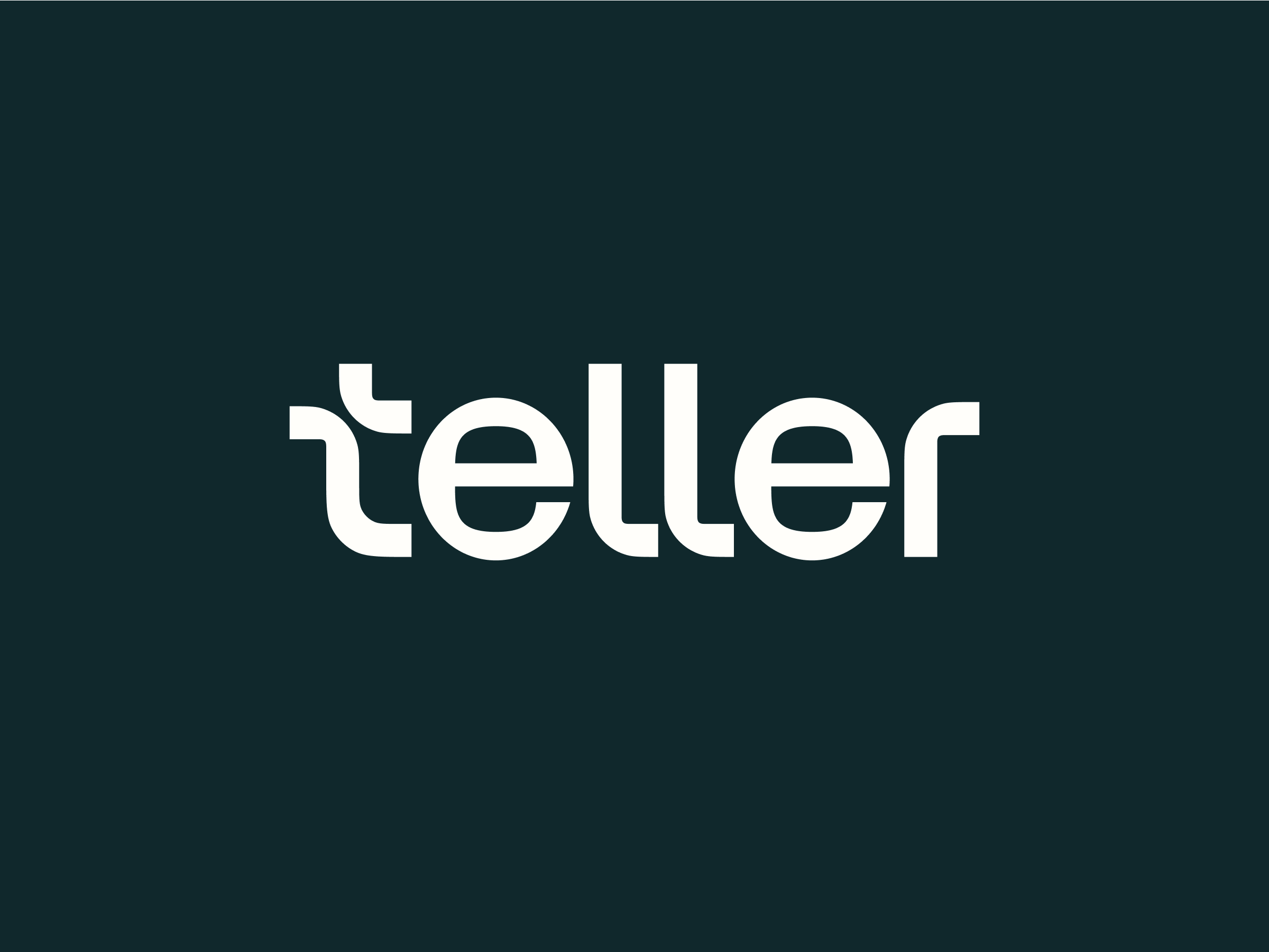 Example of Teller Logotype