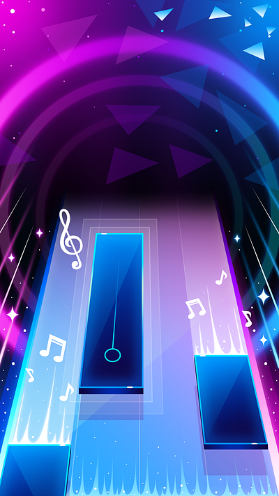 Piano Rhythm Tiles: Splashscreen Background 3 app background design game game background illustration magic tiles music music app music game music tiles piano piano app piano game piano tiles splashscreen tiles