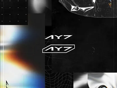 Unused - Street Wear Logo abstract brand branding design glich grunge logo shape street texture unused urban wear