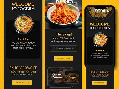 Food Email Design foodiefavorites