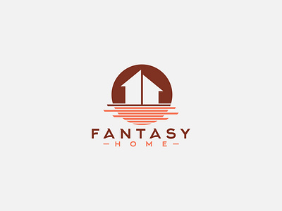 Fantasy Home - Brand Identity animation brand identity branding graphic design logo logo design minimalist motion graphics ui visual identity