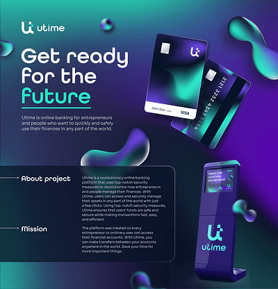 Utime BRANDING | LOGO | FRAME WORK branding color scheme frame works logo marketing mockup visual idenity