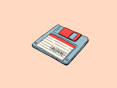 Bigbang Floppy Disk bigbang floppy disk illustration startup challenge