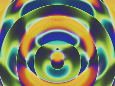 Syntherference abstract animation colors filter forge frequency generative illustration loop moire motion graphics wave