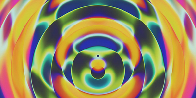 Syntherference abstract animation colors filter forge frequency generative illustration loop moire motion graphics wave