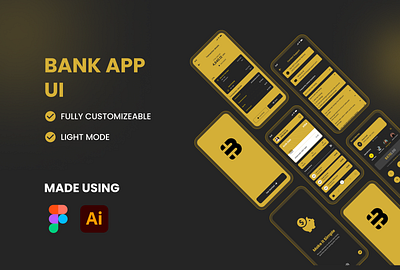 Banking App UI Design appdesign appmockup appui bankingapp bankingui cleandesign darktheme digitalbanking finance financialapp fintech fintechdesign minimalui mobileapp mobileux uianimation uiinspiration uiux userinterface uxdesign