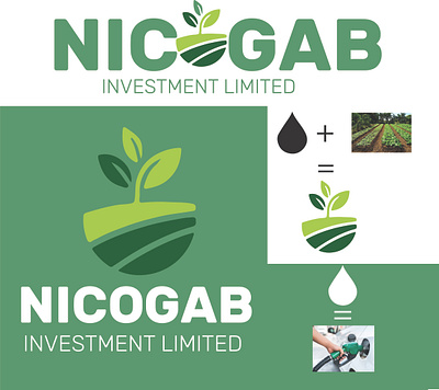 NICOGAB LOGO graphic design logo