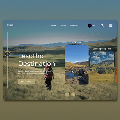 Lesotho Web Design 3d animation app appdesign branding design graphic design illustration landing page logo motion graphics ui uidesign ux uxdesign web web design website website design