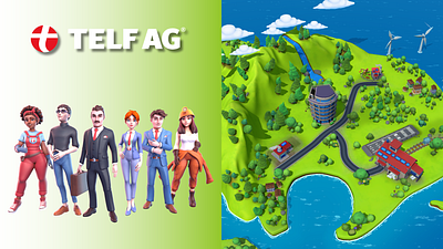 Optimizing Financial Performance at Telf AG Game game graphic design indiegame telfag game