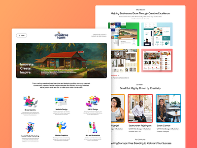 Agency Website - The Creative Team
