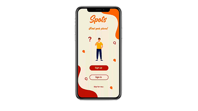 Spots Food App UX/UI Case Study app design case study food app latest shot new design new shot product design ui ui design uxui case study uxui design visual design