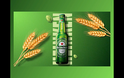 Heineken Promo Video animation graphic design motion graphics ui