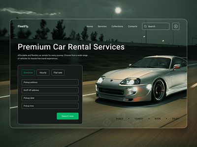 Car Rental Website booking car car booking car rental car rental website design rent rent a car rental car rental car website design rental company rental company website ui web web design website design