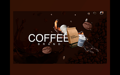 Coffee advertisement video animation branding graphic design motion graphics