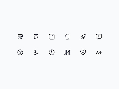 Crafting new icons for MynaUI icons design icon icons minimal saas ui web design