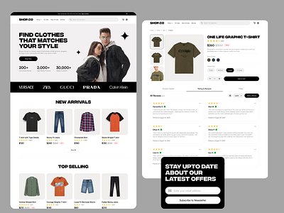 E-commerce Website: UI Design app clothing brand design e commerce e commerce website ecommerce graphic design gui online clothing online store ui uiux ux uxui website design website ui website uiux