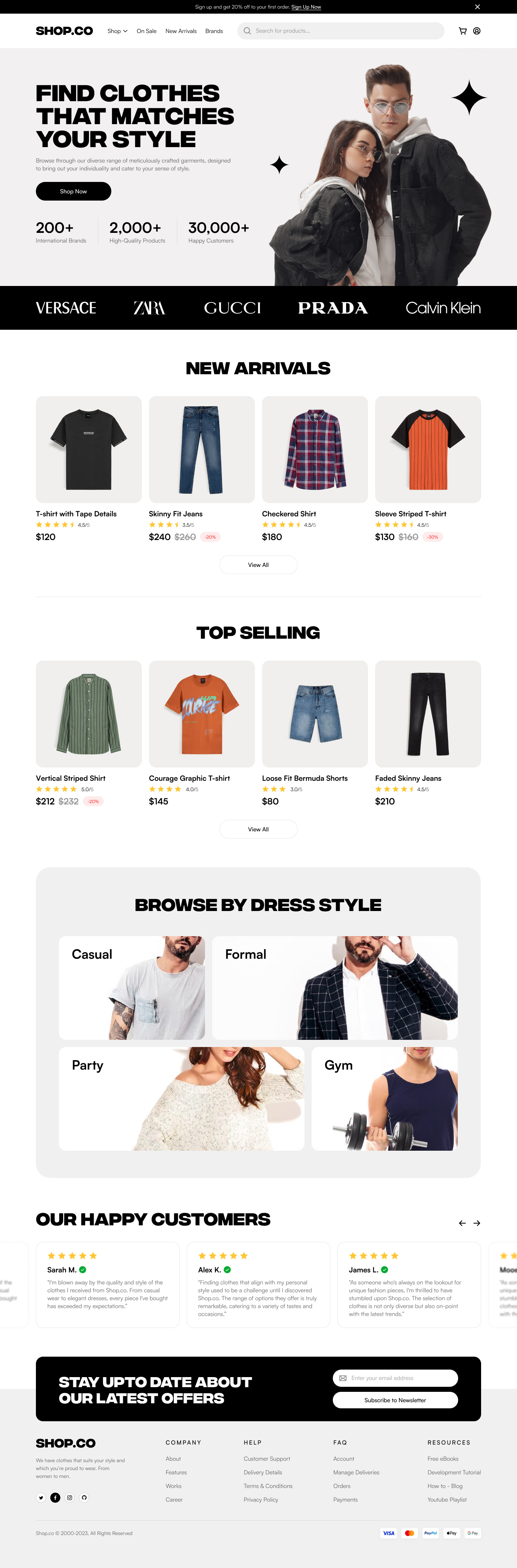 E-commerce Website: UI Design by UX.Sameer on Dribbble