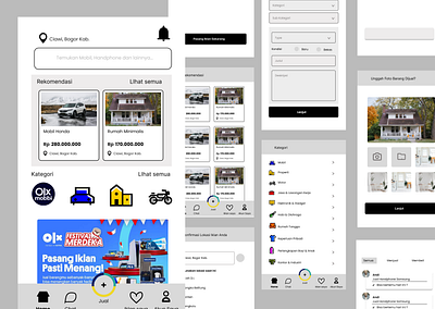 Redesign OLX Indonesia design ui