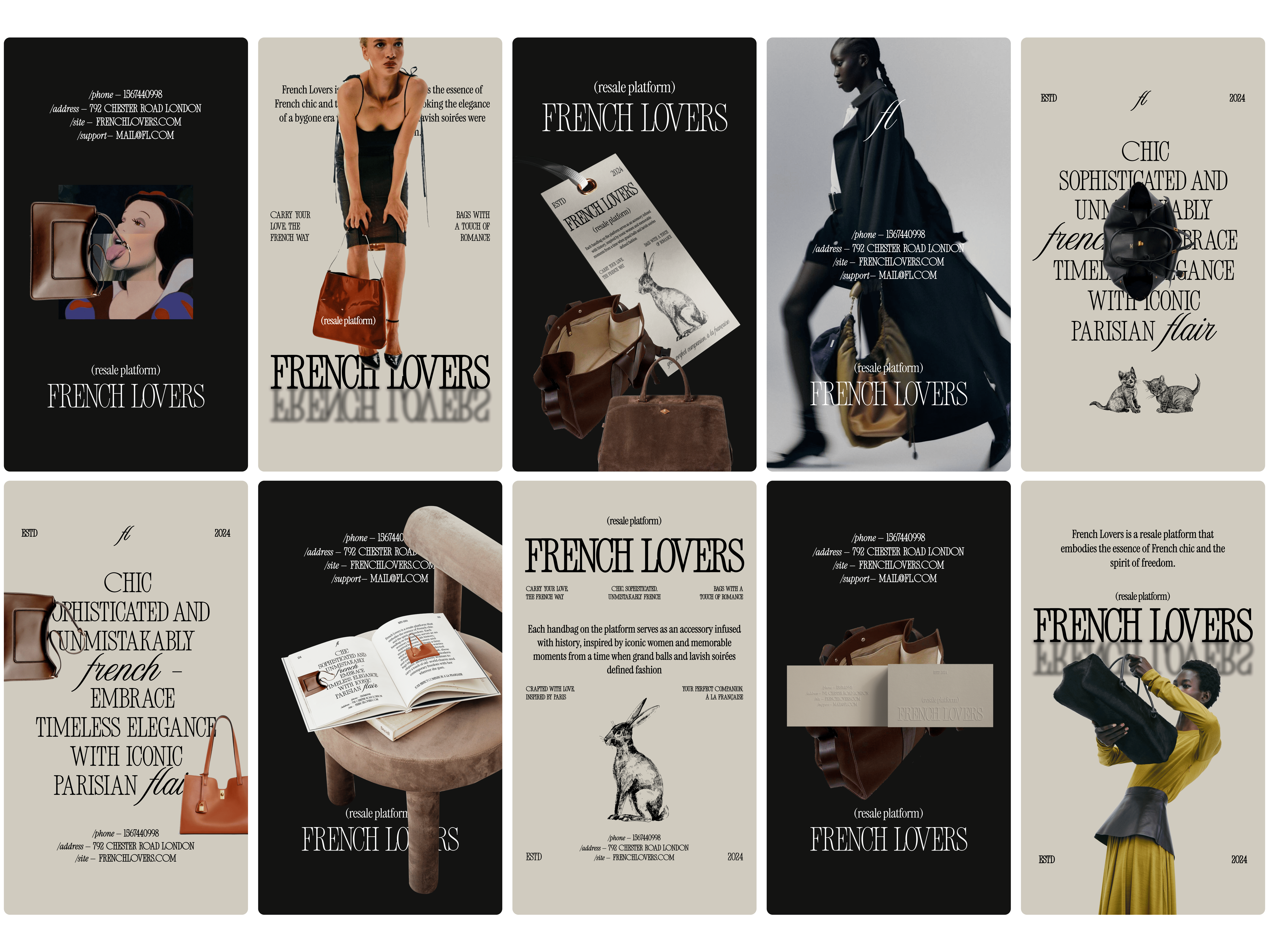 Resale Platform brand agency brand design brand designer branding corporate identity fashion logo design logotype modern visual identity visual style