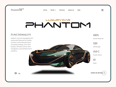 Luxury Car Website UI Design audi branding car car collection car hero website car website cars design graphic design hero section honda car illustration luxury car luxury car website modern car tesla ui uiux website website design