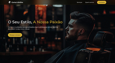 Landing page header exploration darkmode design ui ux