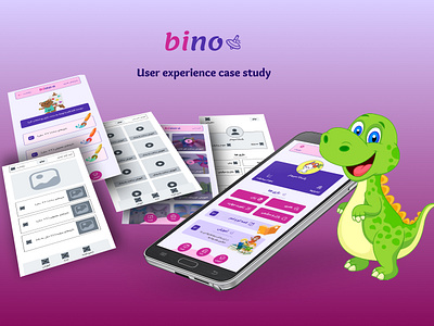 Bino App User experience case study application case study ux