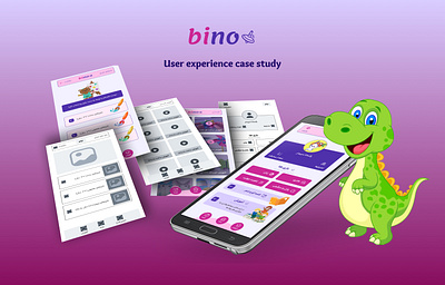 Bino App User experience case study application case study ux