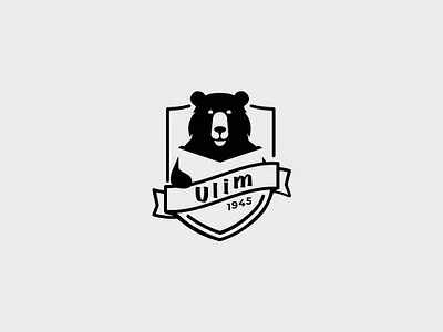 Wojtek the Bear Primary School bear branding logo school