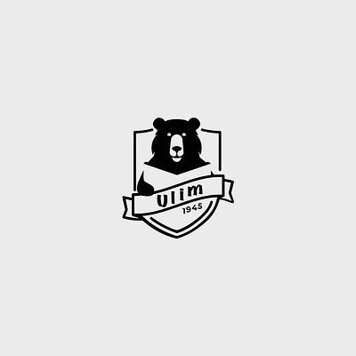 Wojtek the Bear Primary School bear branding logo school