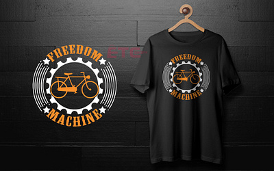 Bicycle t shirt design pod ai design bicycle t shirt clean design design etcshopx graphic design pod design premium t shirt design print design product t t shirt design t shirt layer tee template vector