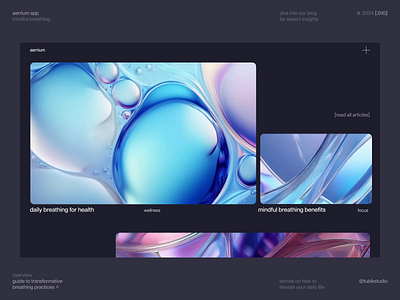 Breathing Techniques App Website Interactions 3d animation branding breathing design graphic design illustration interaction design interface motion graphics ui user experience user interface ux web web animation web design web interactions web marketing website