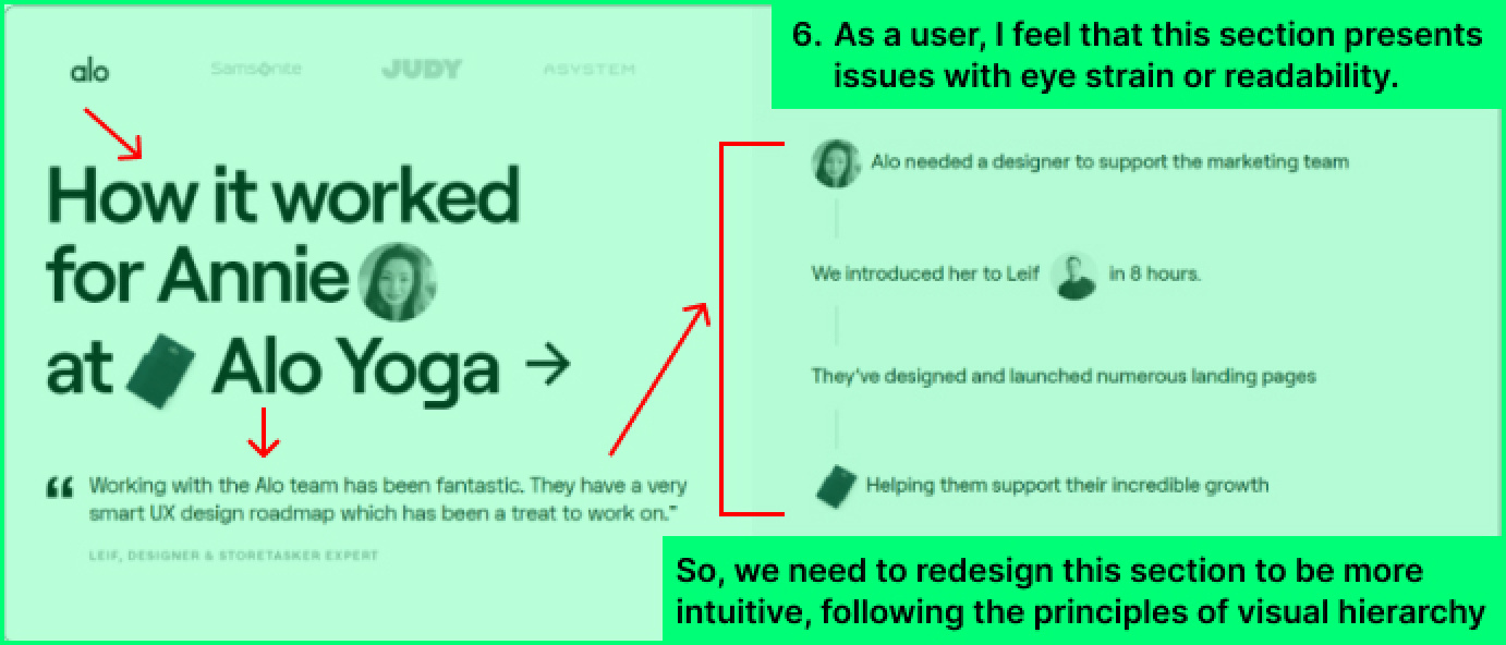 Storetasker — Existing Website — How it Worked Section