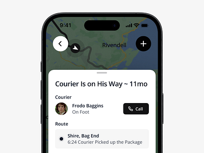 Delivery service app app carrier courier delivery design fast lotr taxi thelordoftherings ui ux