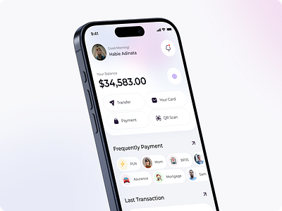 Financial App Exploration app bank bank app card design financial financial app home layout mobile app mobile design money app payment payment app statistics technology transfer ui