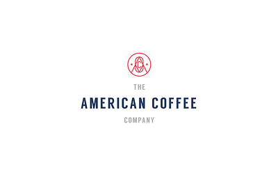 THE AMERICAN COFFEE COMPNAY BRANDING branding color scheme graphic design illustration logo marketing mockup