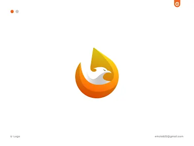 Letter U, Eagle Mark, Modern Logo . 3d logo adobe bird logo branding concept creative design eagle eye eagle logo graphic design illustration letter logo logo logotipo minimal logo modern logo simple logo u logo ui vector
