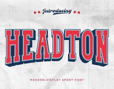 Headton - Modern Display Sport Font